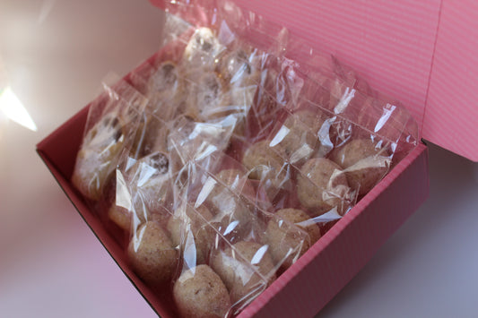 Pecan Pom-Pom Tea Cakes - Standard MAILER BOXES