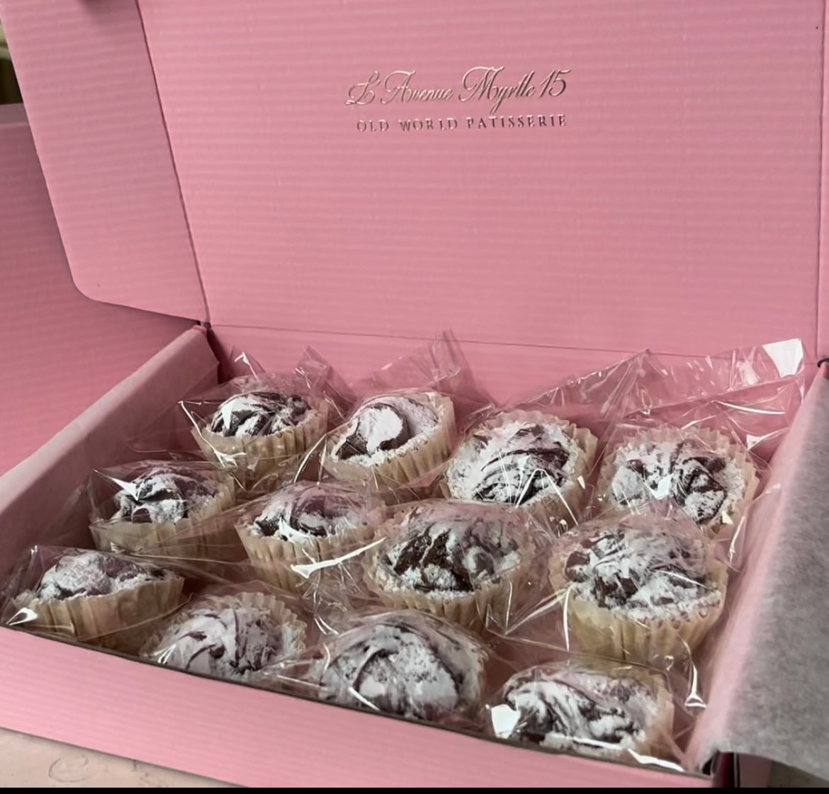 Chocolate Pastry Minis - Gluten Free Baby Bonnets Standard MAILER BOXES